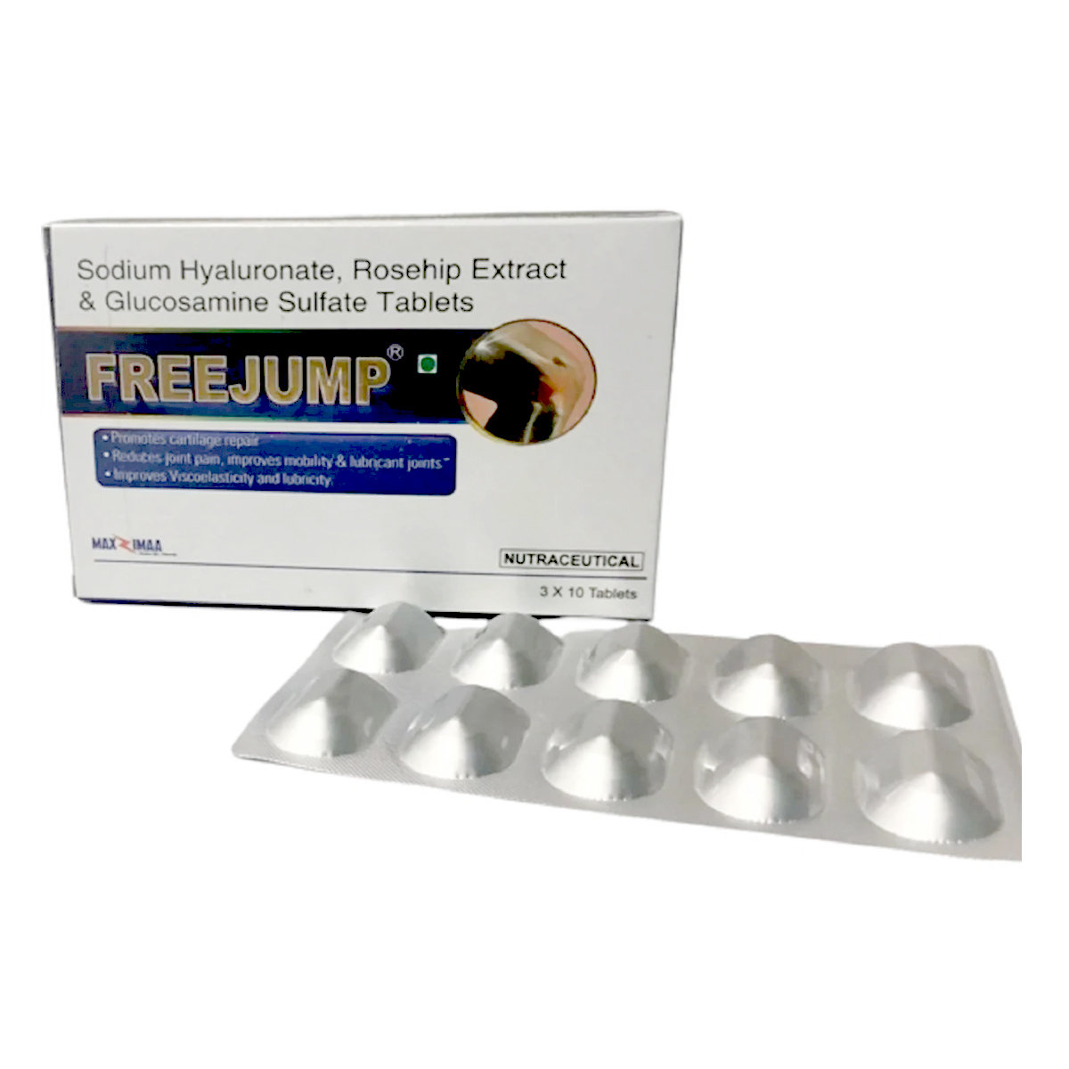 Freejump Tablet 10's, Pack of 10 Freejump Tablet 10's, Pack of 10