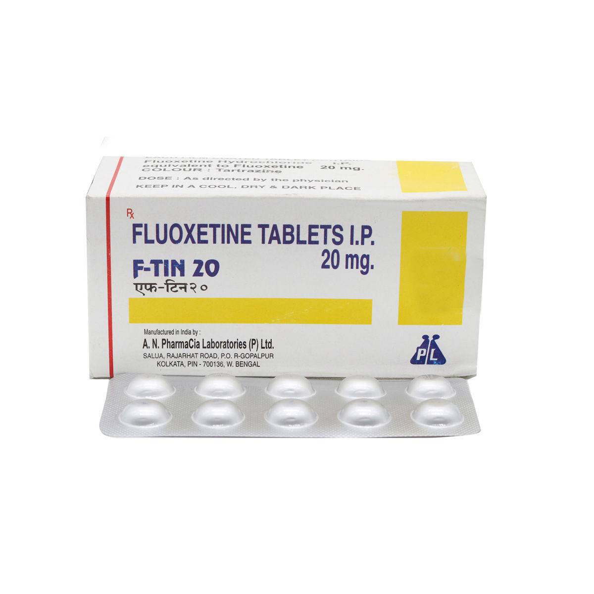 Buy F-Tin 20 mg Tablet 10's Online