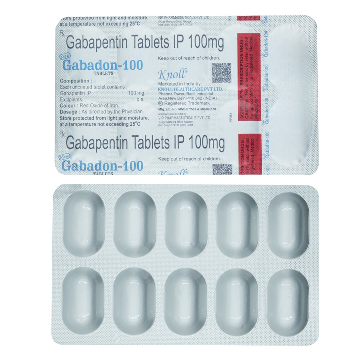 Gabadon-100 Tablet 10's, Pack of 10 TabletS Gabadon-100 Tablet 10's, Pack of 10 TabletS