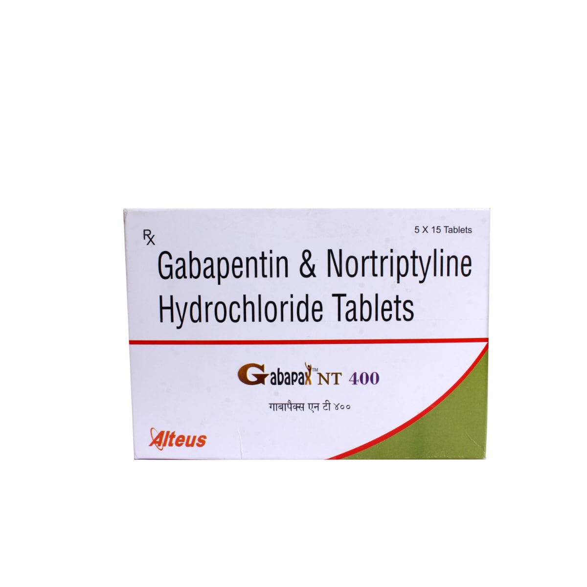 Gabapax NT 400 Tablet 15's, Pack of 15 TabletS Gabapax NT 400 Tablet 15's, Pack of 15 TabletS