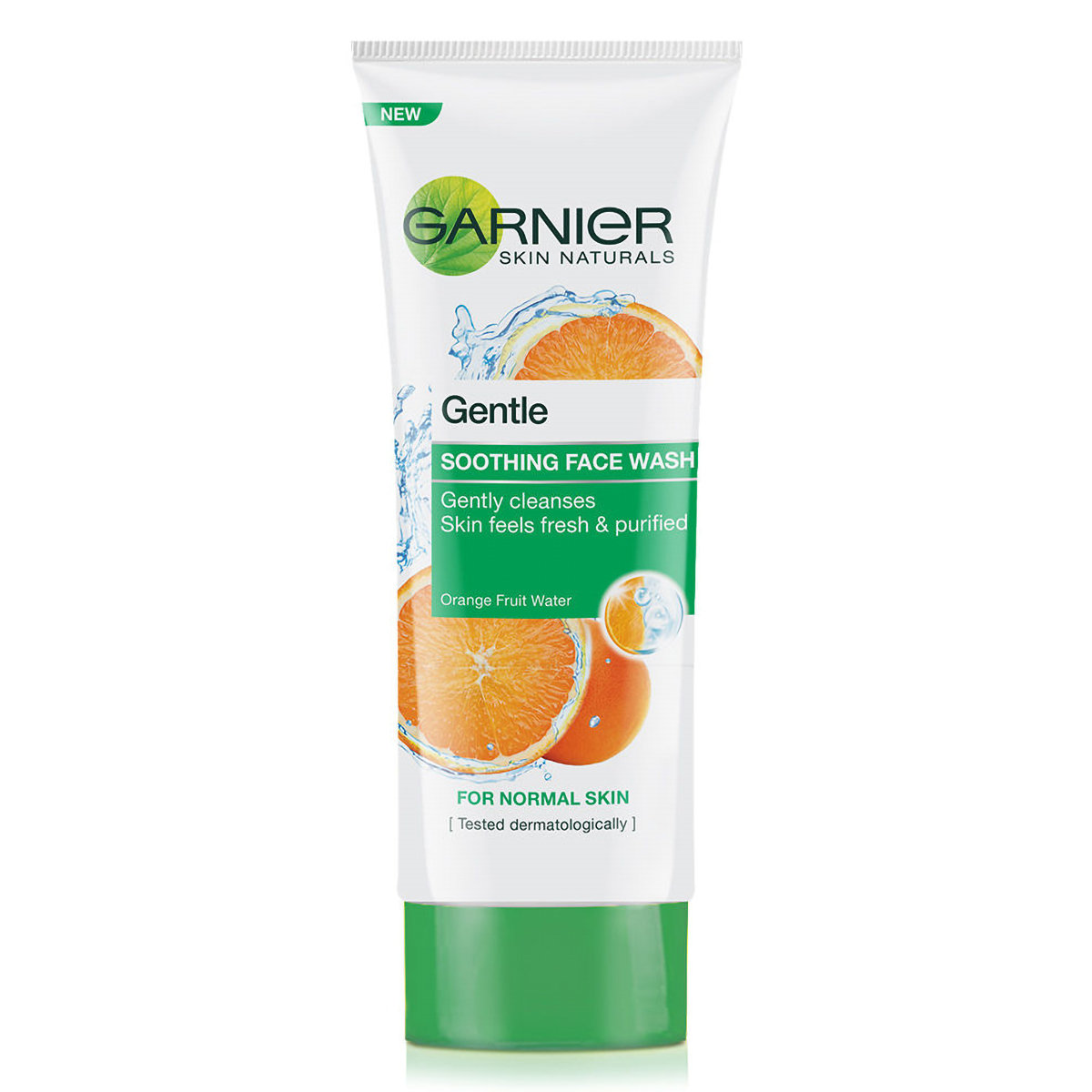 Garnier Gentle Soothing Face Wash 50 ml | Orange Fruit Water | For Normal Skin, Pack of 1 Garnier Gentle Soothing Face Wash 50 ml | Orange Fruit Water | For Normal Skin, Pack of 1