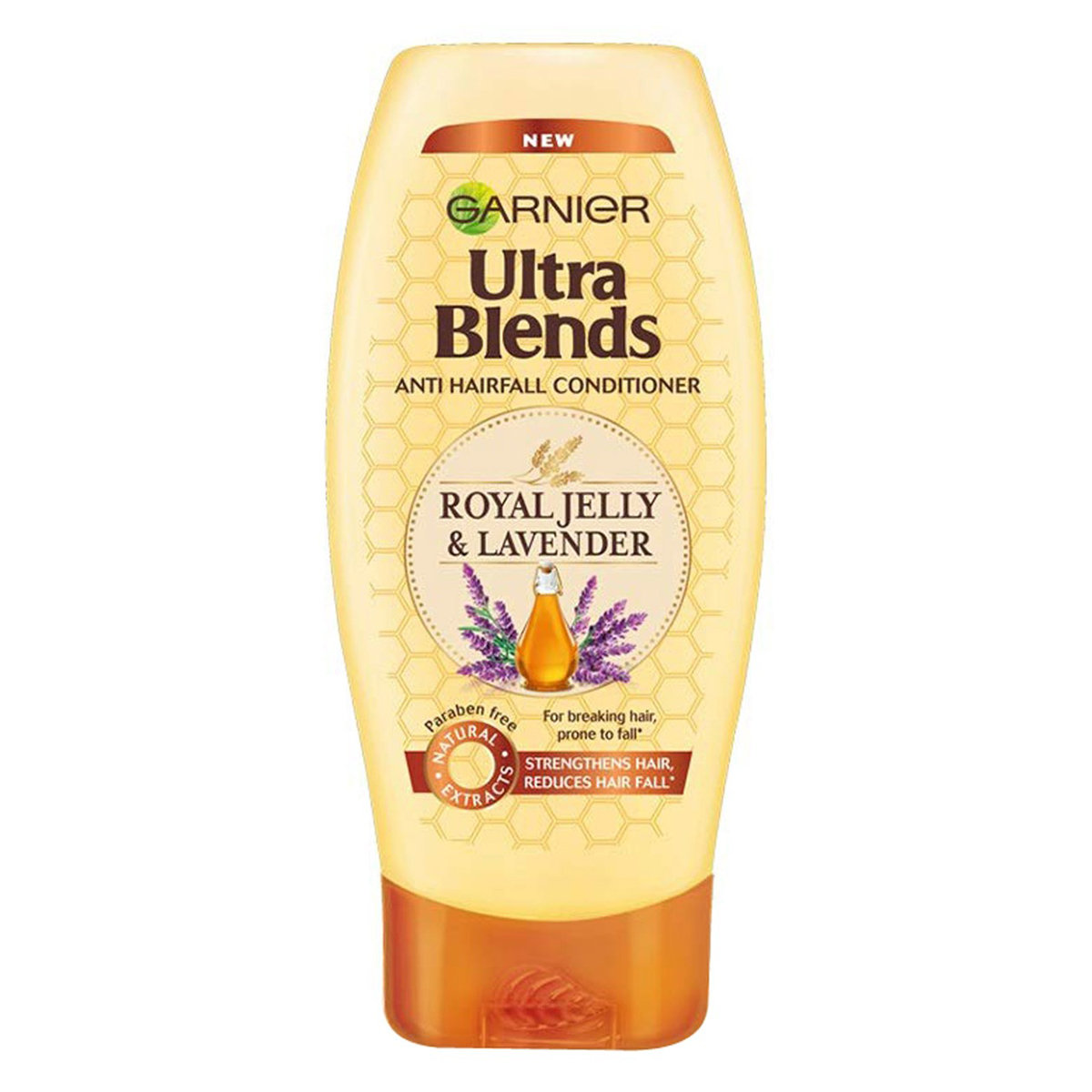 Garnier Ultra Blends Royal Jelly and Lavender Anti Hairfall Conditioner, 175 ml, Pack of 1 Garnier Ultra Blends Royal Jelly and Lavender Anti Hairfall Conditioner, 175 ml, Pack of 1