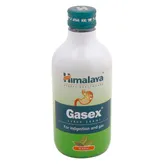 Himalaya Gasex Elaichi Flavour Syrup, 200 ml, Pack of 1