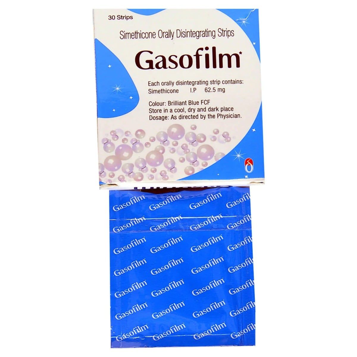 Buy Gasofilm Oral Disintegrating Strip 30's Online