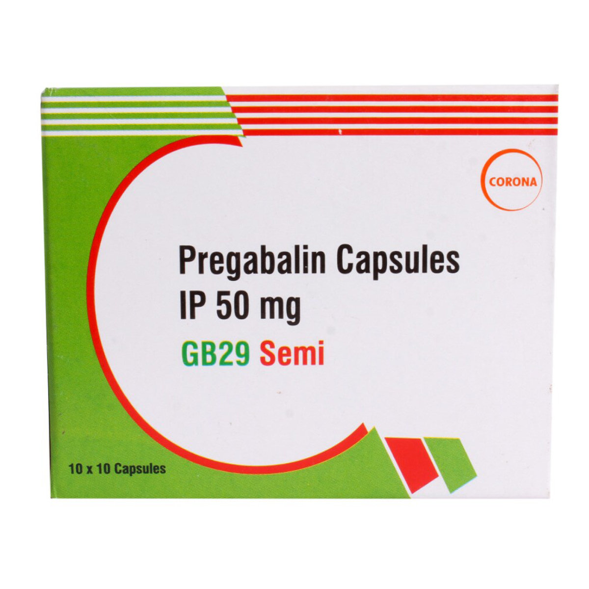 GB 29 Semi 50 mg Capsule 10's, Pack of 10 CAPSULES GB 29 Semi 50 mg Capsule 10's, Pack of 10 CAPSULES