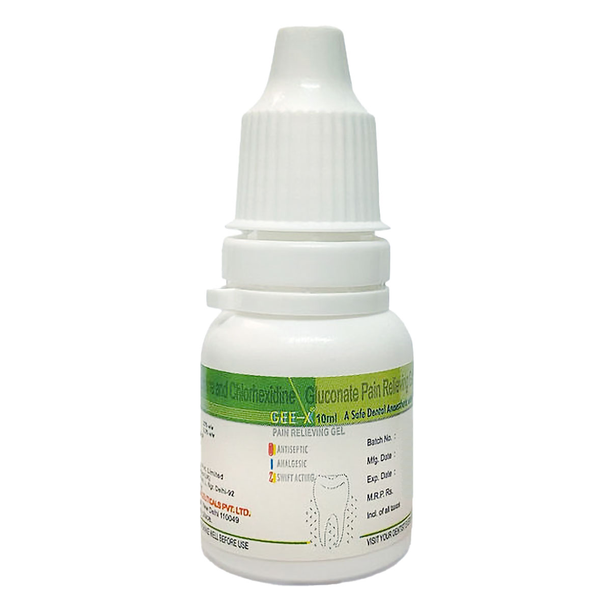 Gee-X Pain Relieving Gel, 10 ml, Pack of 1 Gee-X Pain Relieving Gel, 10 ml, Pack of 1