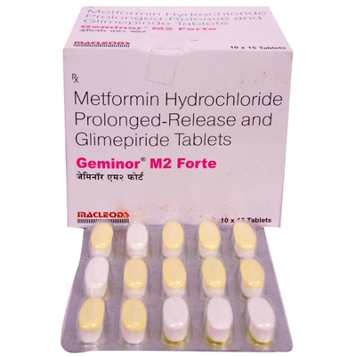 Geminorm M 2 Forte Tablet 15's, Pack of 15 TABLETS