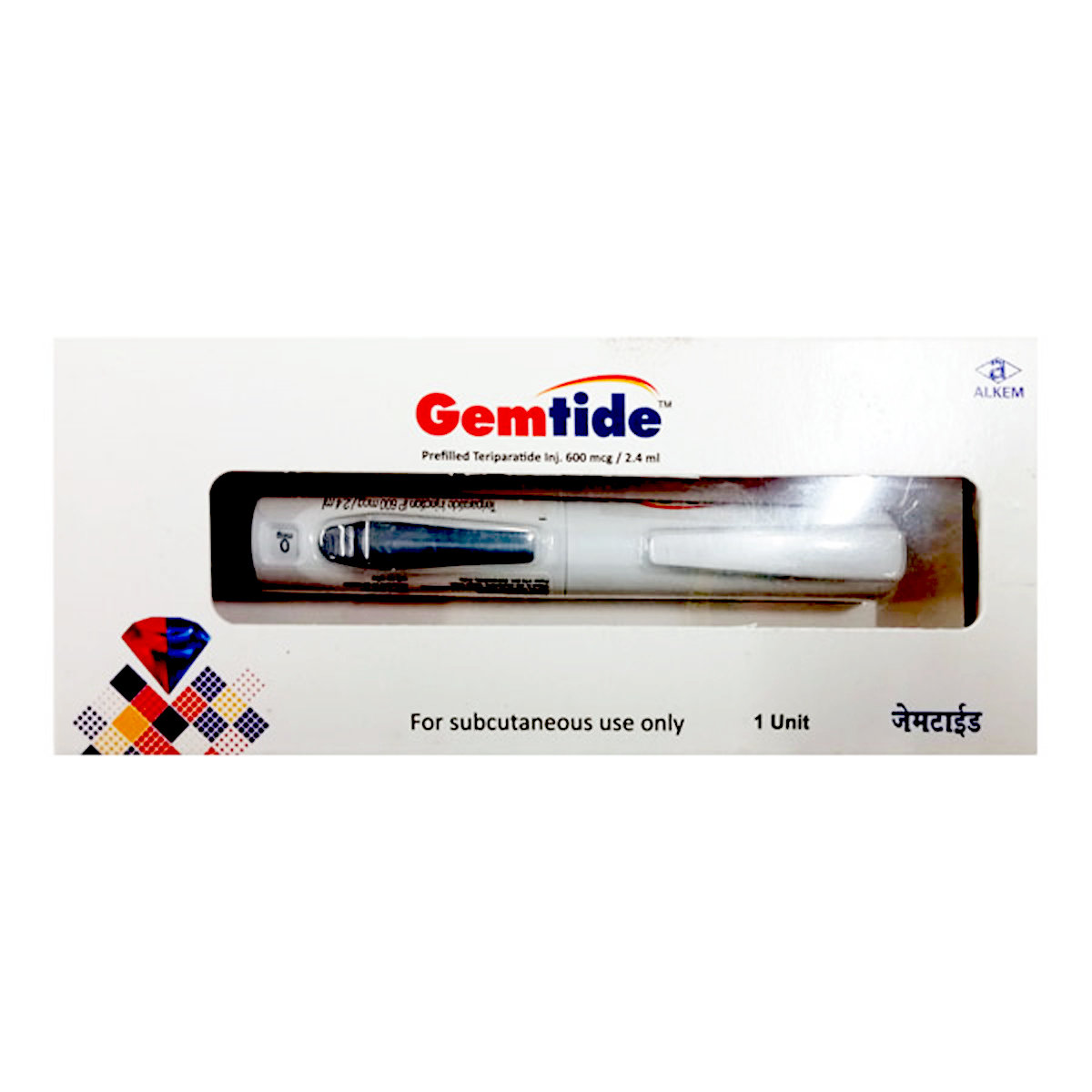 Gemtide Delivery Device Pen, Pack of 1 Gemtide Delivery Device Pen, Pack of 1