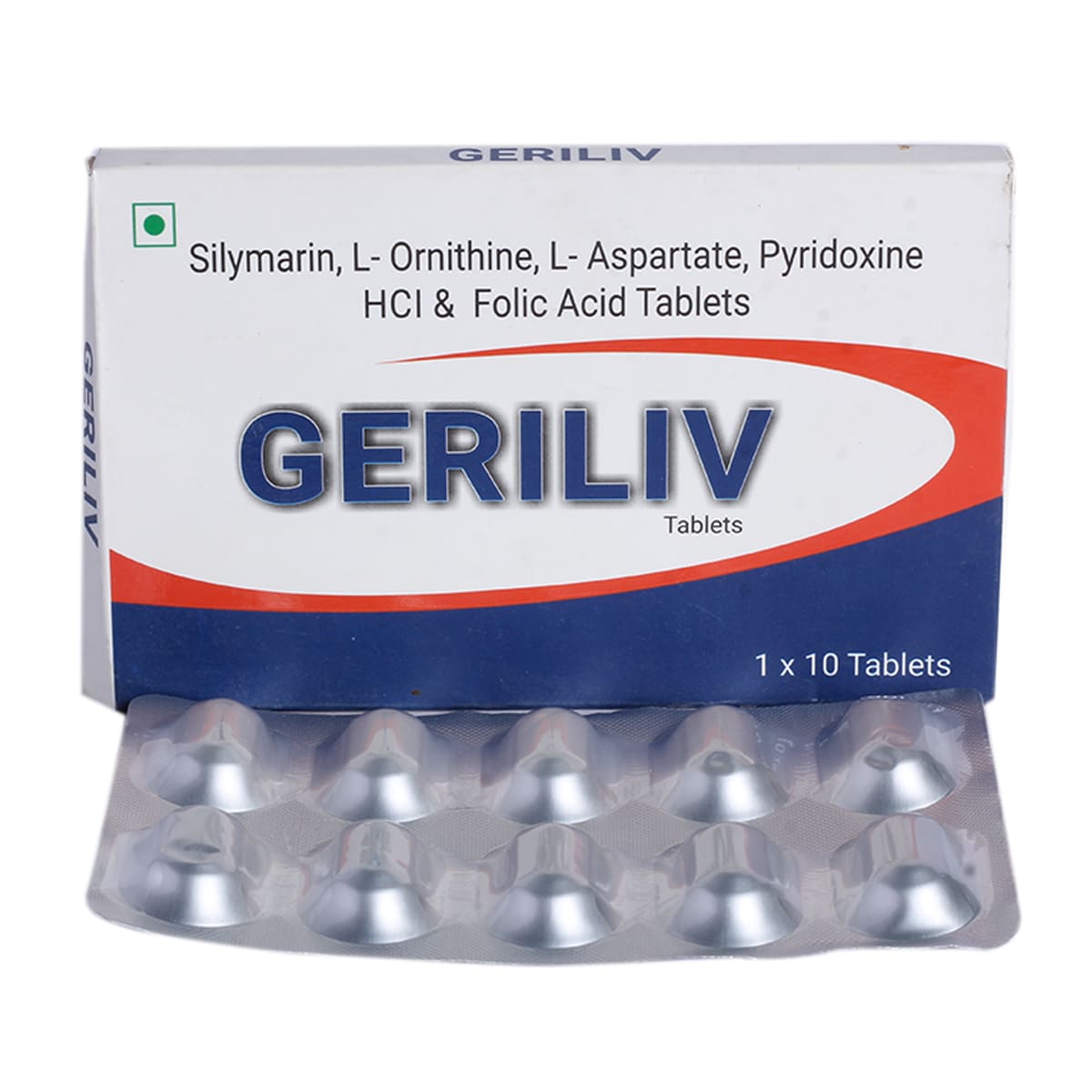Geriliv Tablet 10's, Pack of 10 Geriliv Tablet 10's, Pack of 10