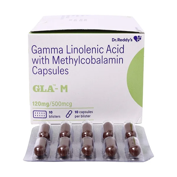 GLA M Capsule 10's, Pack of 10 CAPSULES