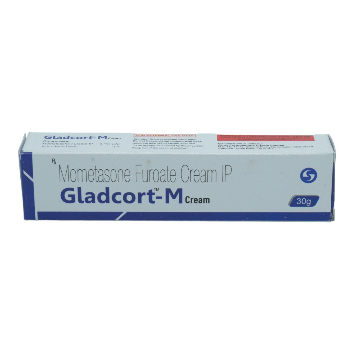Gladcort-M Cream 30 gm, Pack of 1 Cream Gladcort-M Cream 30 gm, Pack of 1 Cream