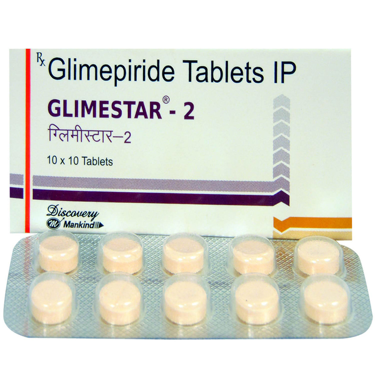 Glimestar 2 Tablet 10's, Pack of 10 TABLETS Glimestar 2 Tablet 10's, Pack of 10 TABLETS