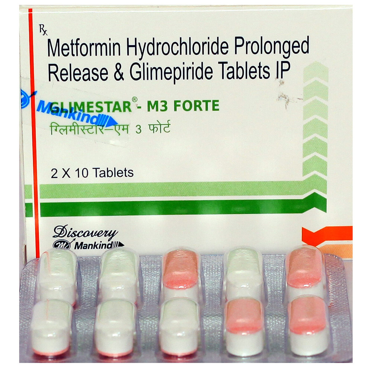 Glimestar-M3 Forte Tablet 10's, Pack of 10 TABLETS Glimestar-M3 Forte Tablet 10's, Pack of 10 TABLETS