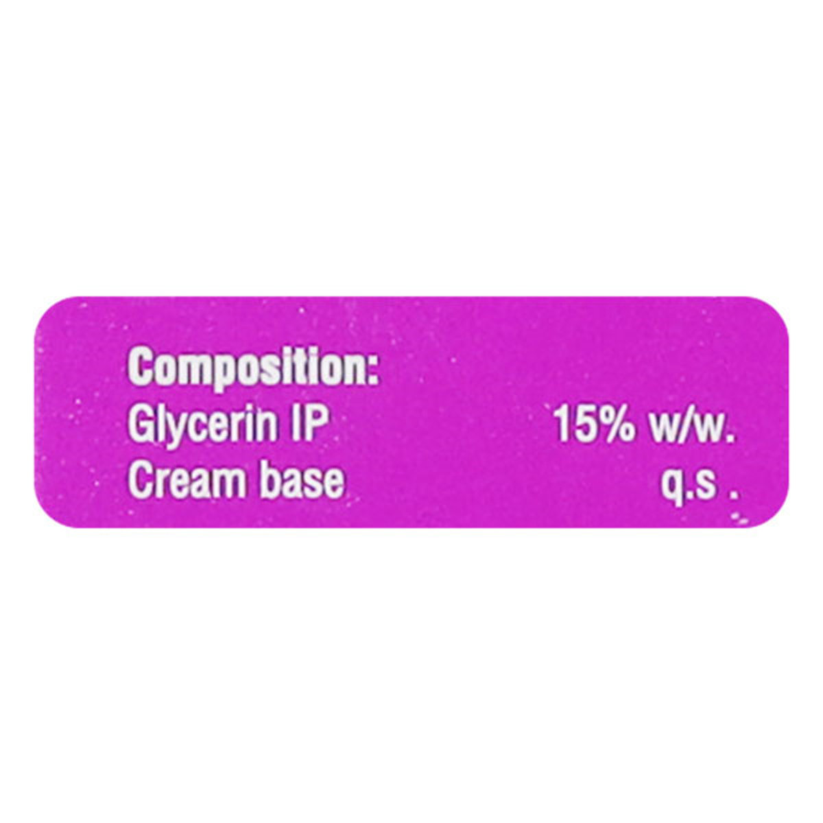 Glicerina Cream 60 gm, Pack of 1 Cream Glicerina Cream 60 gm, Pack of 1 Cream