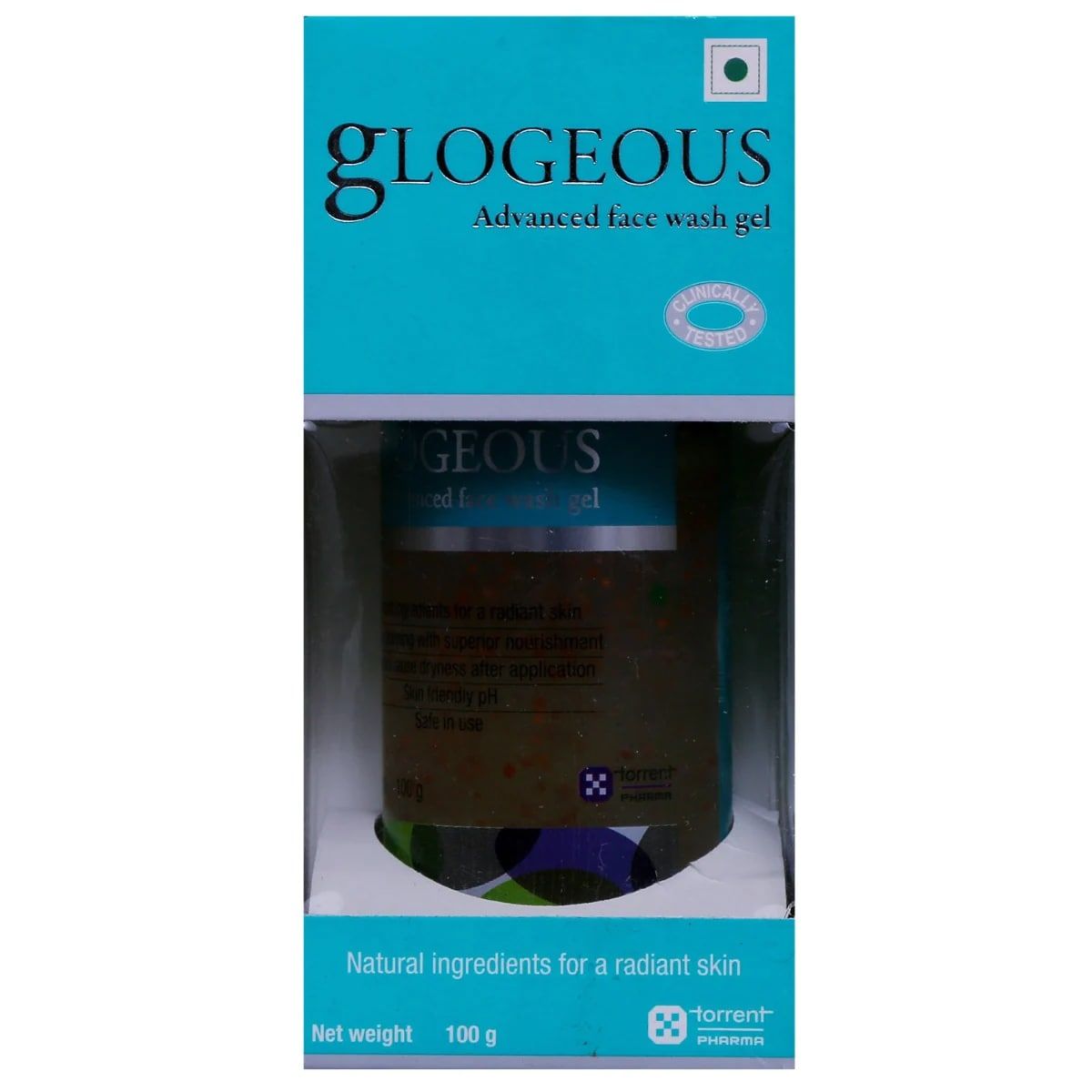 Glogeous Advanced Face Wash Gel 100 gm | Deep Cleansing & Nourishment | For Radiant Skin, Pack of 1 Glogeous Advanced Face Wash Gel 100 gm | Deep Cleansing & Nourishment | For Radiant Skin, Pack of 1