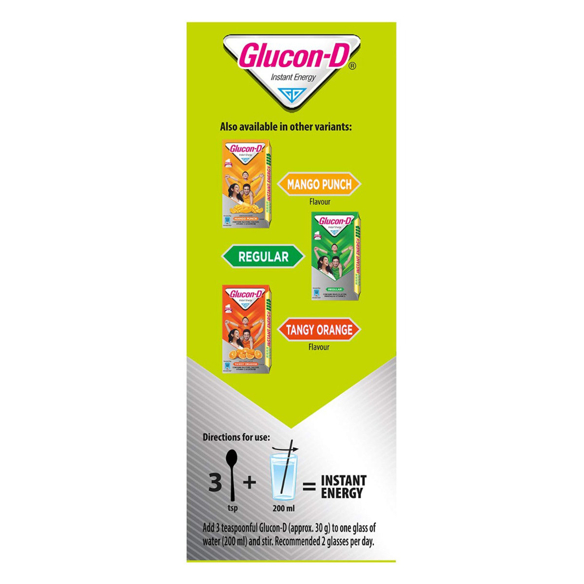 Glucon-D Instant Energy Nimbu Pani Flavour Powder, 1 kg Refill Pack, Pack of 1 Glucon-D Instant Energy Nimbu Pani Flavour Powder, 1 kg Refill Pack, Pack of 1