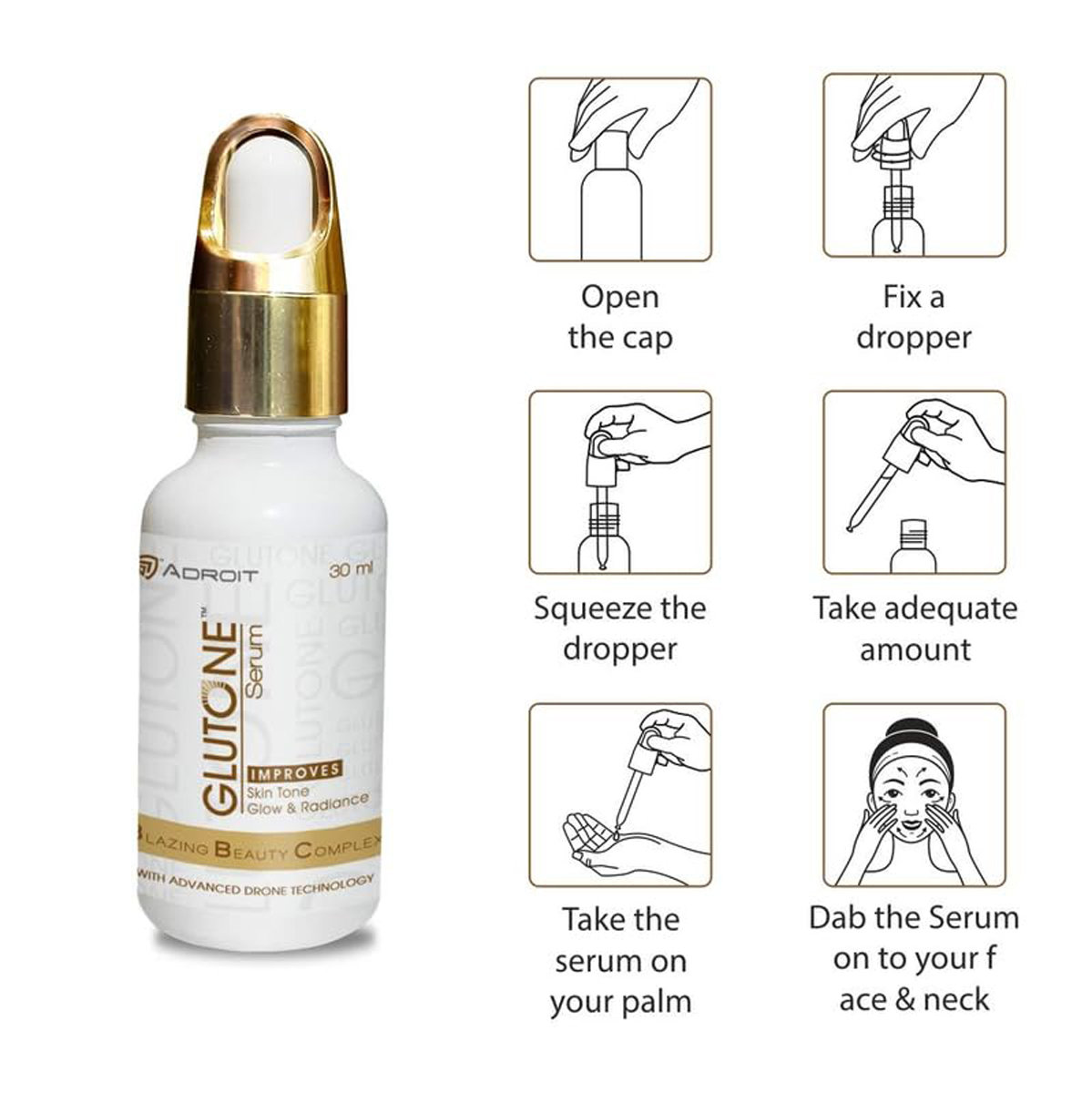 Glutone Serum 30 ml, Pack of 1 Glutone Serum 30 ml, Pack of 1