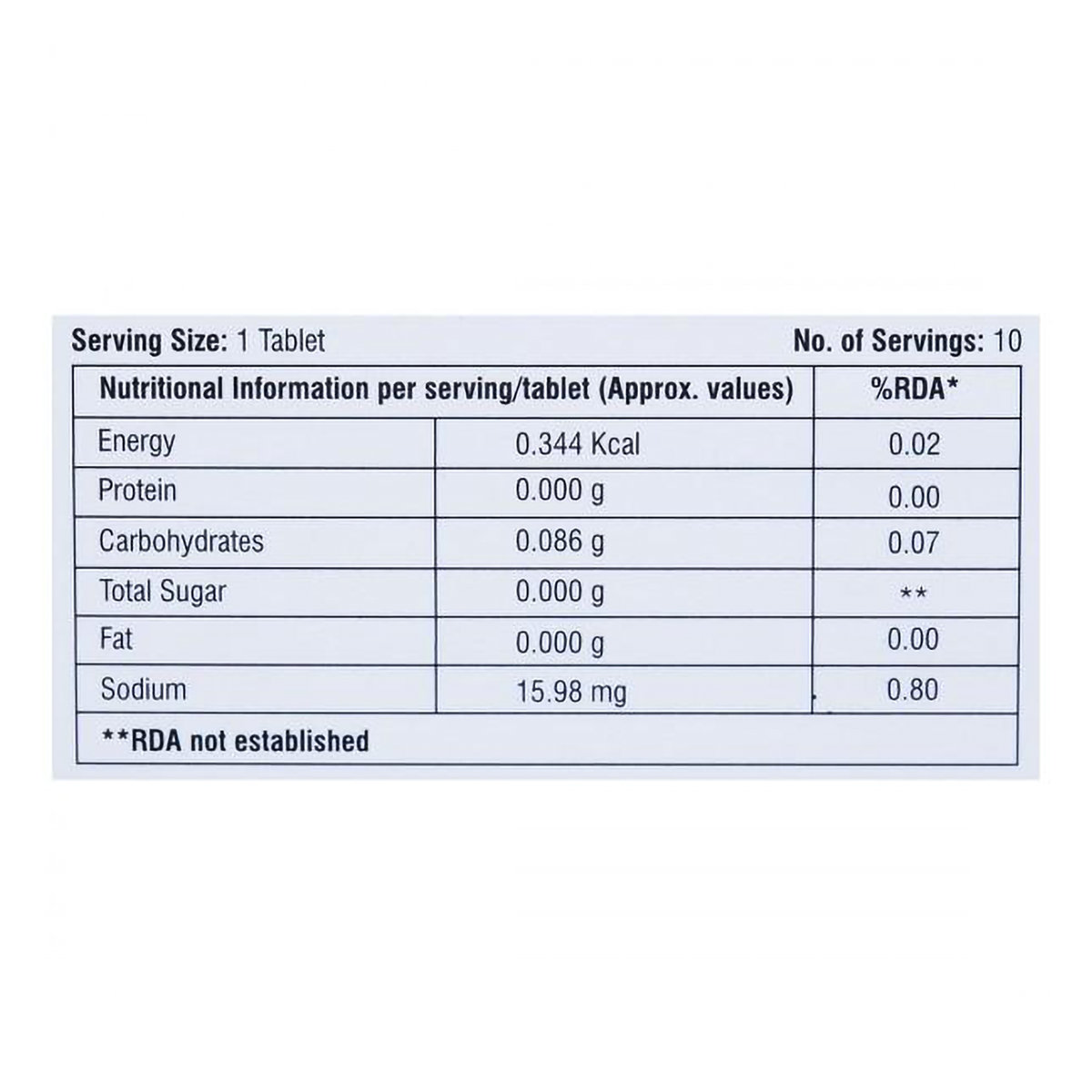 Gluoxidant-A Tablet 10's, Pack of 10 TABLETS Gluoxidant-A Tablet 10's, Pack of 10 TABLETS