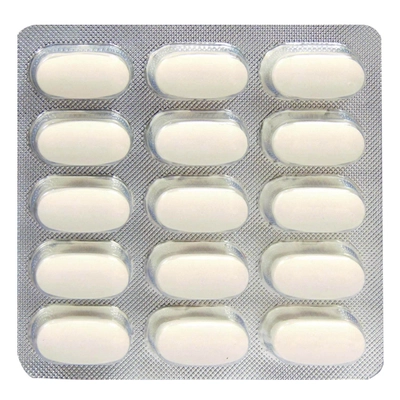 Glycomet 1 GM Tablet 15's, Pack of 15 TABLETS