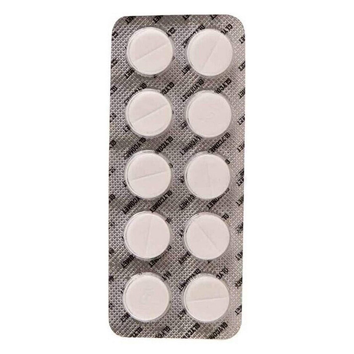 Glycomet Tablet 10's, Pack of 10 TABLETS Glycomet Tablet 10's, Pack of 10 TABLETS
