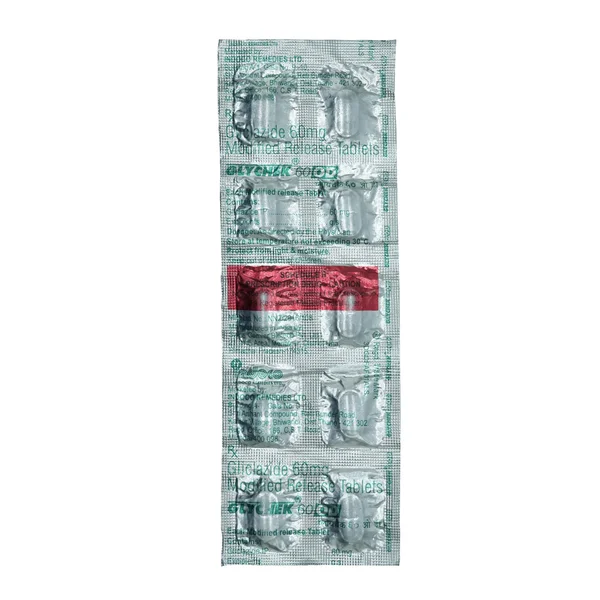 Glychek 60 Od Tablet 10's, Pack of 10 TabletS