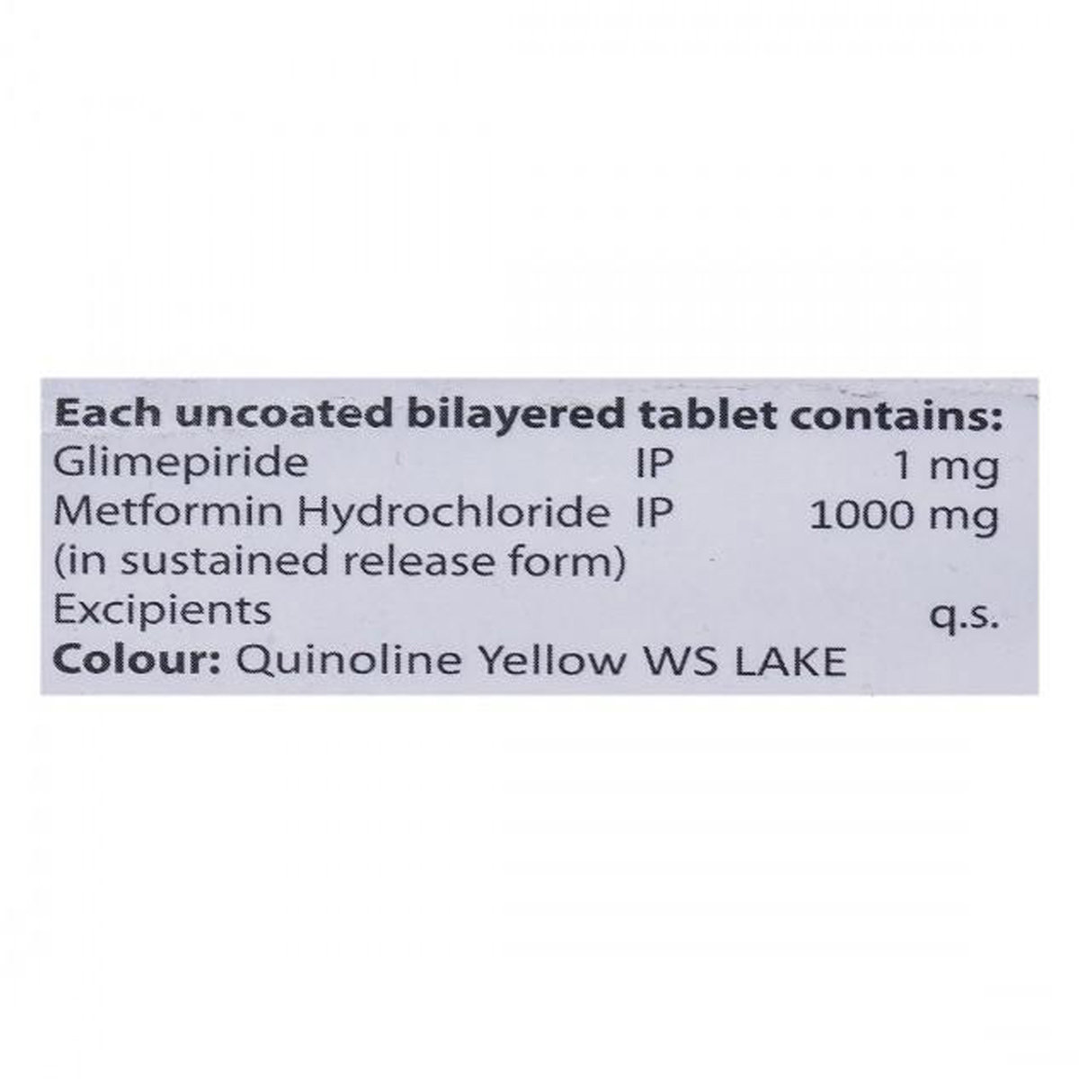 Glyxer M 1 Forte Tablet 15's, Pack of 15 TABLETS Glyxer M 1 Forte Tablet 15's, Pack of 15 TABLETS