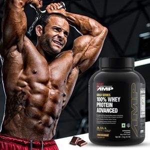 GNC AMP Gold 100% Whey Protein Advanced Double Rich Chocolate Flavour Powder, 2 kg, Pack of 1 GNC AMP Gold 100% Whey Protein Advanced Double Rich Chocolate Flavour Powder, 2 kg, Pack of 1