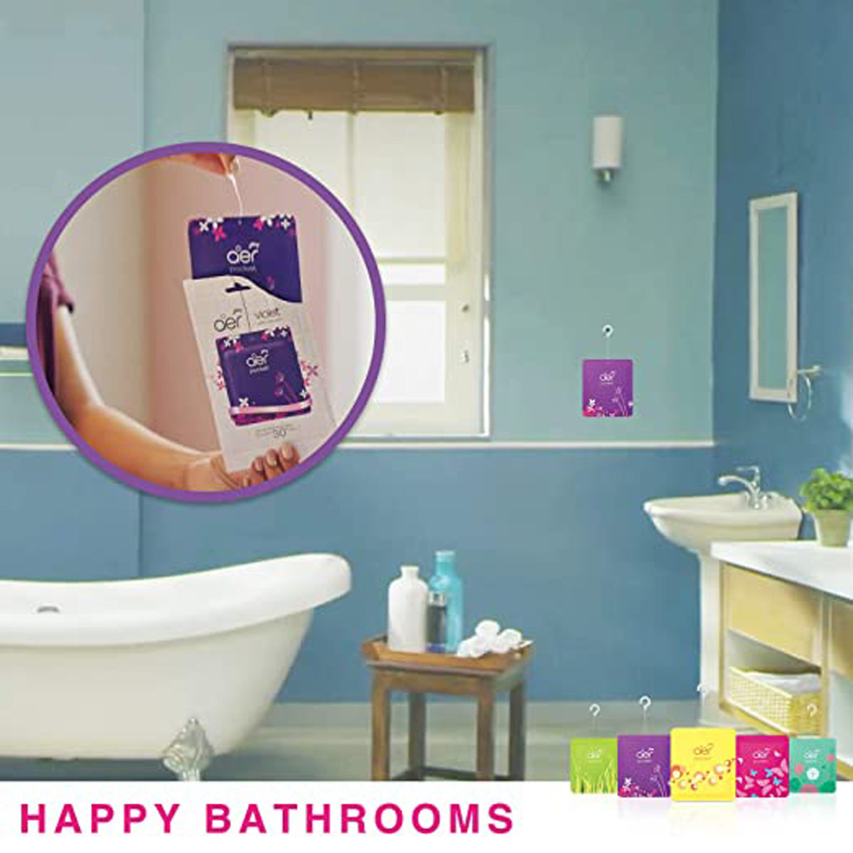 Godrej Aer Power Pocket Lavender Bloom Bathroom Fragrance, 10 gm, Pack of 1 Godrej Aer Power Pocket Lavender Bloom Bathroom Fragrance, 10 gm, Pack of 1