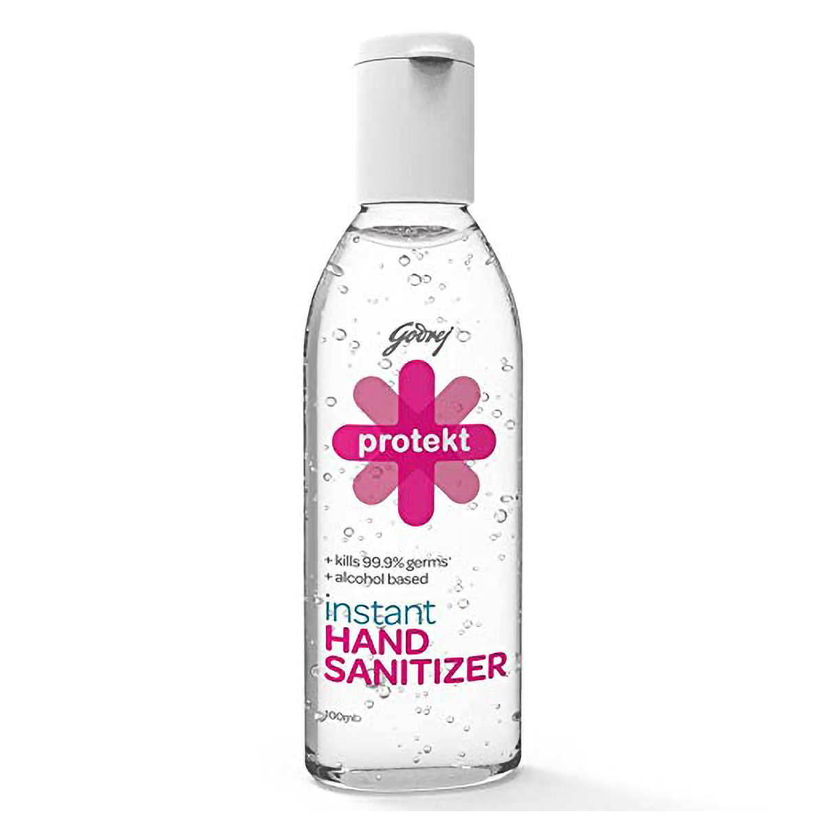 Godrej Protekt Instant Hand Sanitizer 100 ml | Kills 99.9% Germs | Alcohol Based Hand Sanitizer, Pack of 1 Godrej Protekt Instant Hand Sanitizer 100 ml | Kills 99.9% Germs | Alcohol Based Hand Sanitizer, Pack of 1
