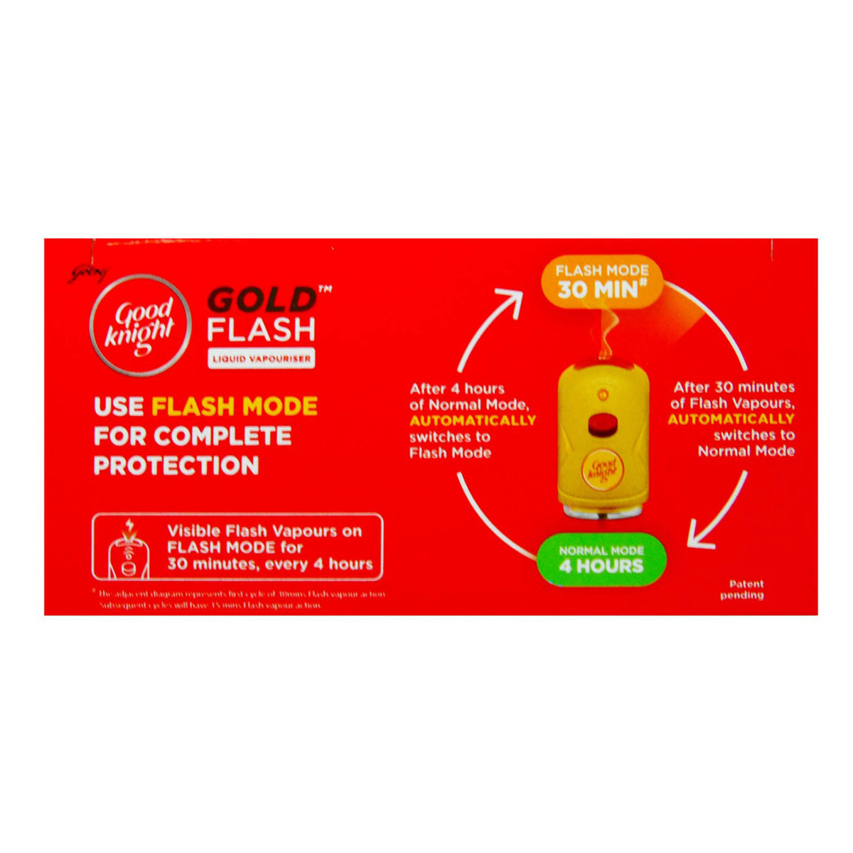 Good Knight Gold Flash Machine + Refill, 1 Kit, Pack of 1 Good Knight Gold Flash Machine + Refill, 1 Kit, Pack of 1
