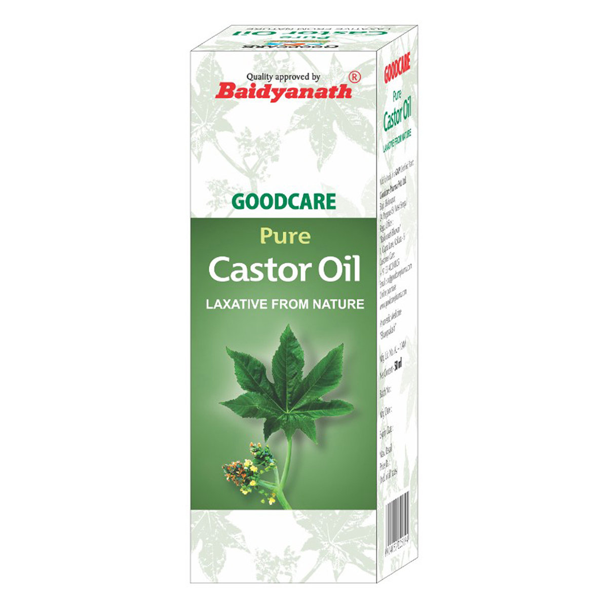 Baidyanath Goodcare Castor Oil, 100 ml, Pack of 1 Baidyanath Goodcare Castor Oil, 100 ml, Pack of 1