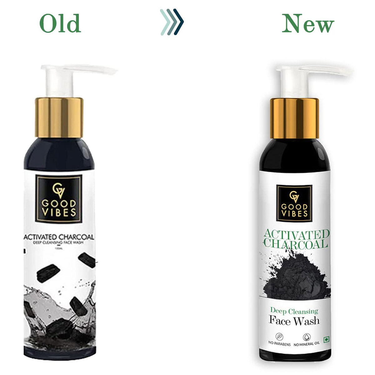 Good Vibes Activated Charcoal Face Wash 120 ml | Charcoal | Deep Cleansing | Removes Impurities | Soothes & Calm Skin | For All Skin Type, Pack of 1 Good Vibes Activated Charcoal Face Wash 120 ml | Charcoal | Deep Cleansing | Removes Impurities | Soothes & Calm Skin | For All Skin Type, Pack of 1