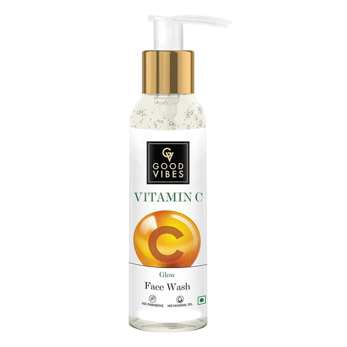 Good Vibes Glow Vitamin C Face Wash 120 ml | Orange & Kakadu Plum | Deep Cleansing | Gives Smooth, Clear & Fresh Skin | For All Skin Type, Pack of 1 Good Vibes Glow Vitamin C Face Wash 120 ml | Orange & Kakadu Plum | Deep Cleansing | Gives Smooth, Clear & Fresh Skin | For All Skin Type, Pack of 1
