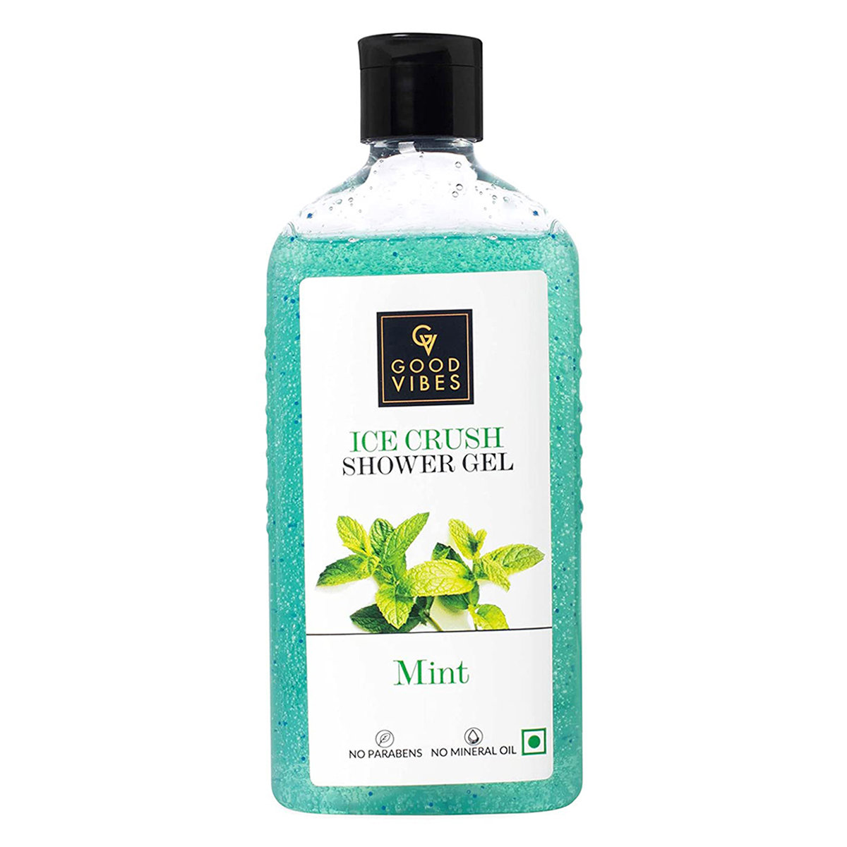 Good Vibes Ice Crush Mint Shower Gel 300 ml | Mint | Intense Cleansing | Hydrates, Relaxes & Rejuvenates Skin | For All Skin Type, Pack of 1 Good Vibes Ice Crush Mint Shower Gel 300 ml | Mint | Intense Cleansing | Hydrates, Relaxes & Rejuvenates Skin | For All Skin Type, Pack of 1