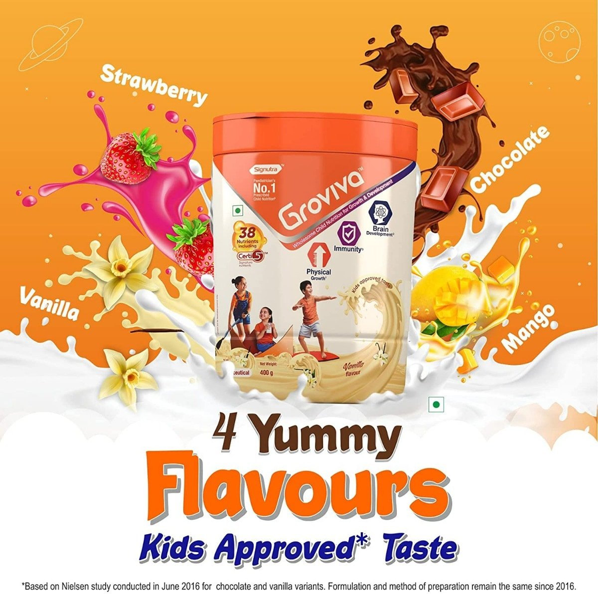 Groviva Vanilla Powder 400 gm, Pack of 1 Groviva Vanilla Powder 400 gm, Pack of 1