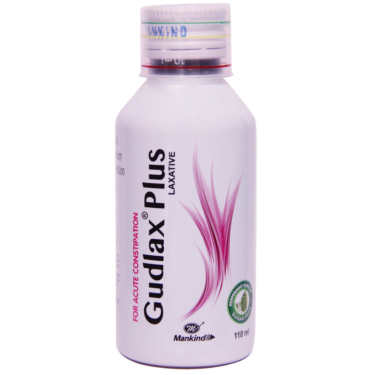 Buy Gudlax Plus Peppermint Flavour Sugar Free Laxative 110 ml Online