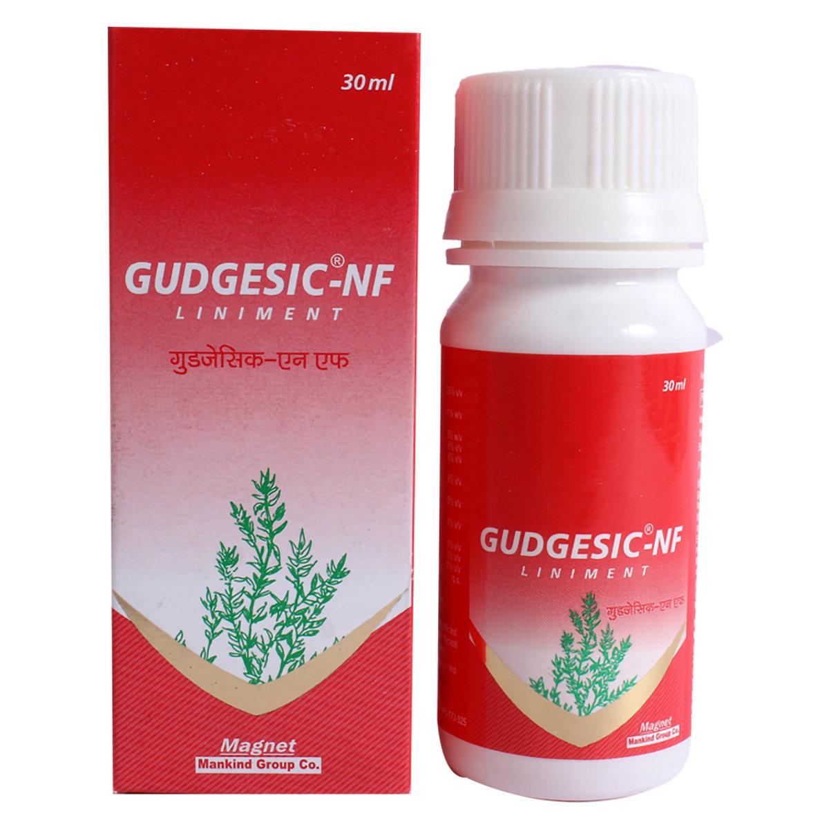Gudgesic-NF Liniment, 30 ml, Pack of 1 Gudgesic-NF Liniment, 30 ml, Pack of 1