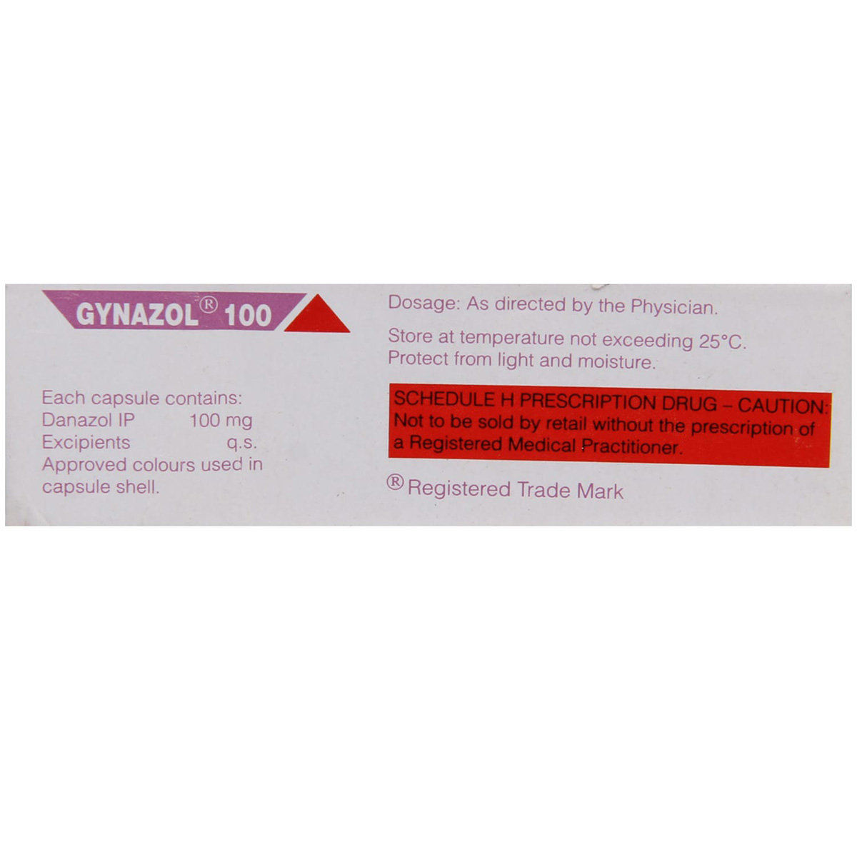 Gynazol 100mg Capsule 10's, Pack of 10 CAPSULES Gynazol 100mg Capsule 10's, Pack of 10 CAPSULES