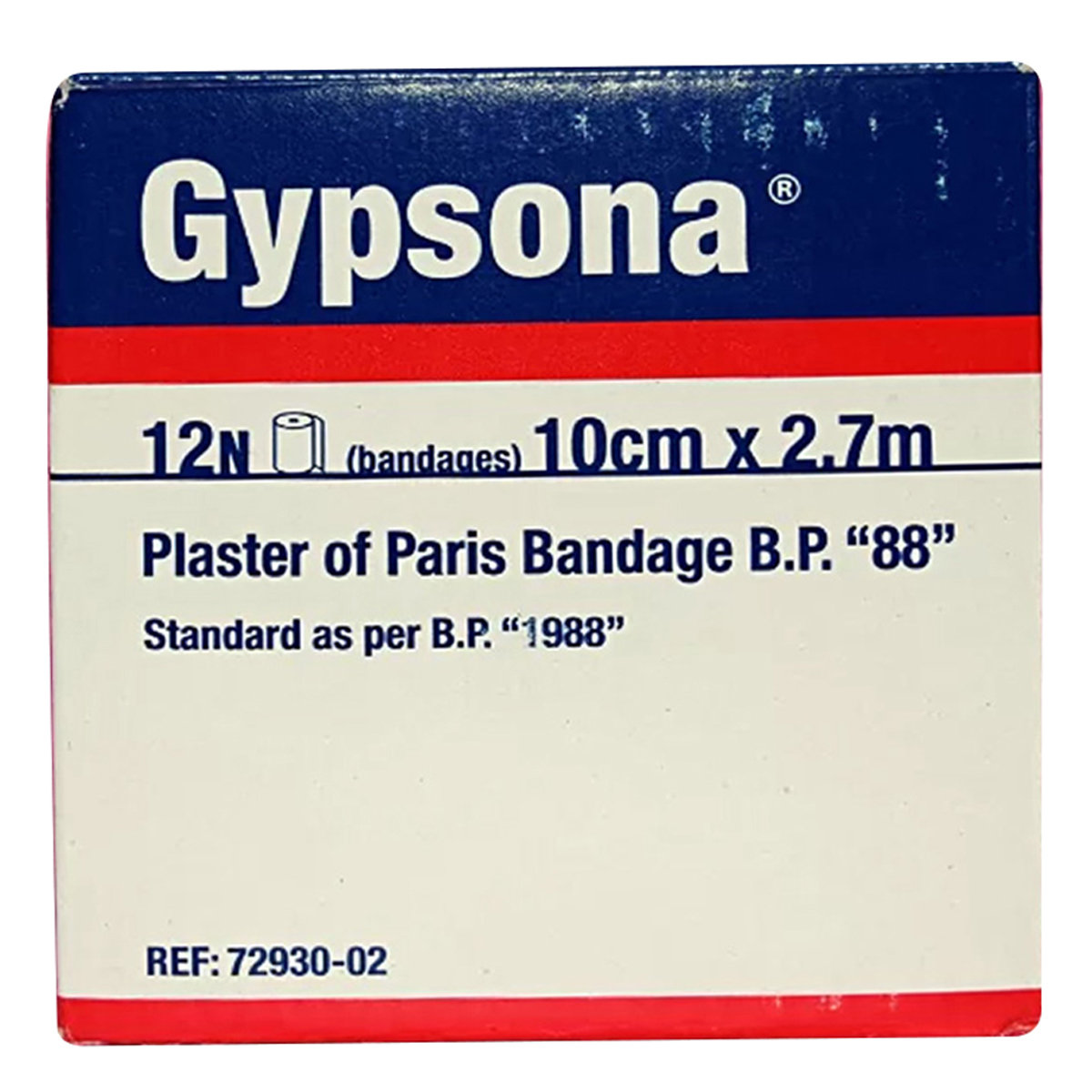 Beiersdorf Gypsona 10 cm /2.7 m, 1 Count, Pack of 1 Beiersdorf Gypsona 10 cm /2.7 m, 1 Count, Pack of 1