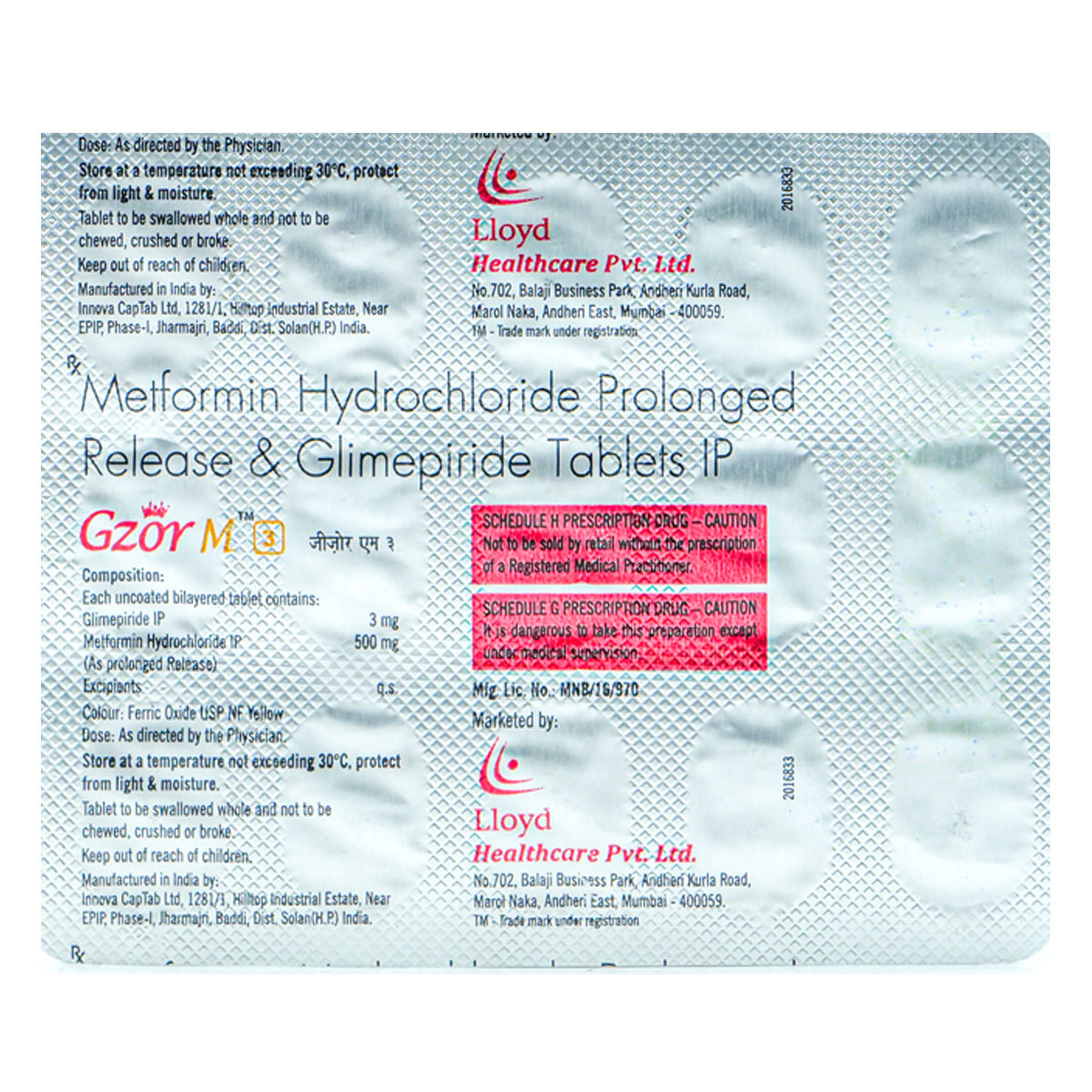 Gzor M3 Tablet | Uses, Side Effects, Price | Apollo Pharmacy