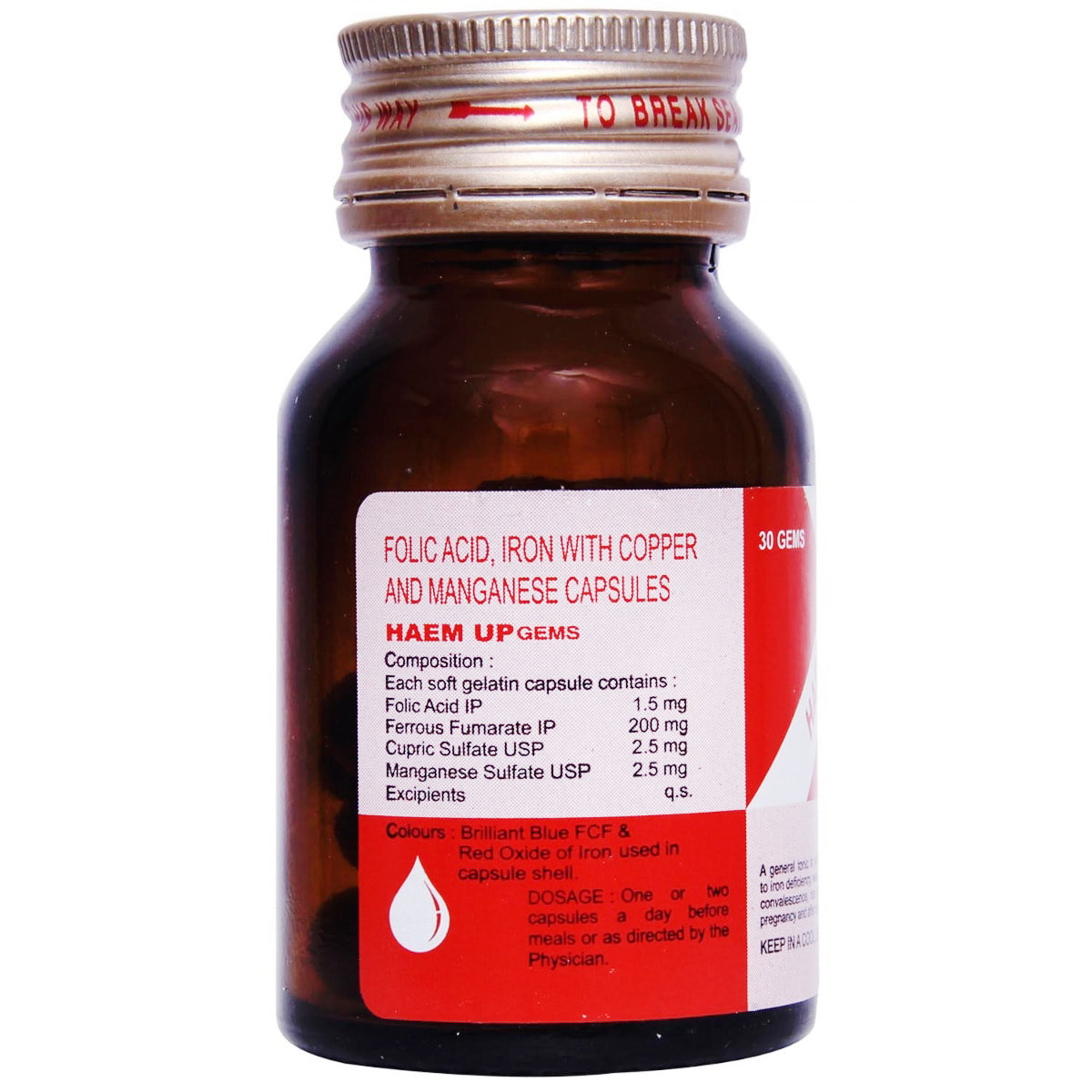 Haemup Gems 30's, Pack of 1 Haemup Gems 30's, Pack of 1