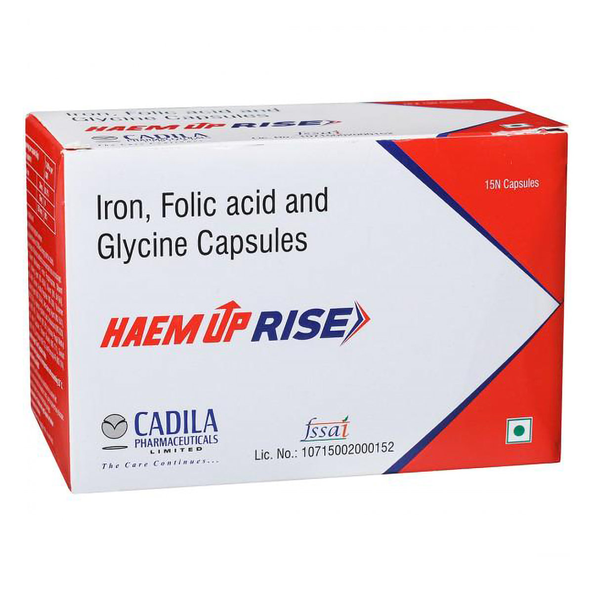 Haem Up Rise Capsule 15's, Pack of 15 CAPSULES Haem Up Rise Capsule 15's, Pack of 15 CAPSULES