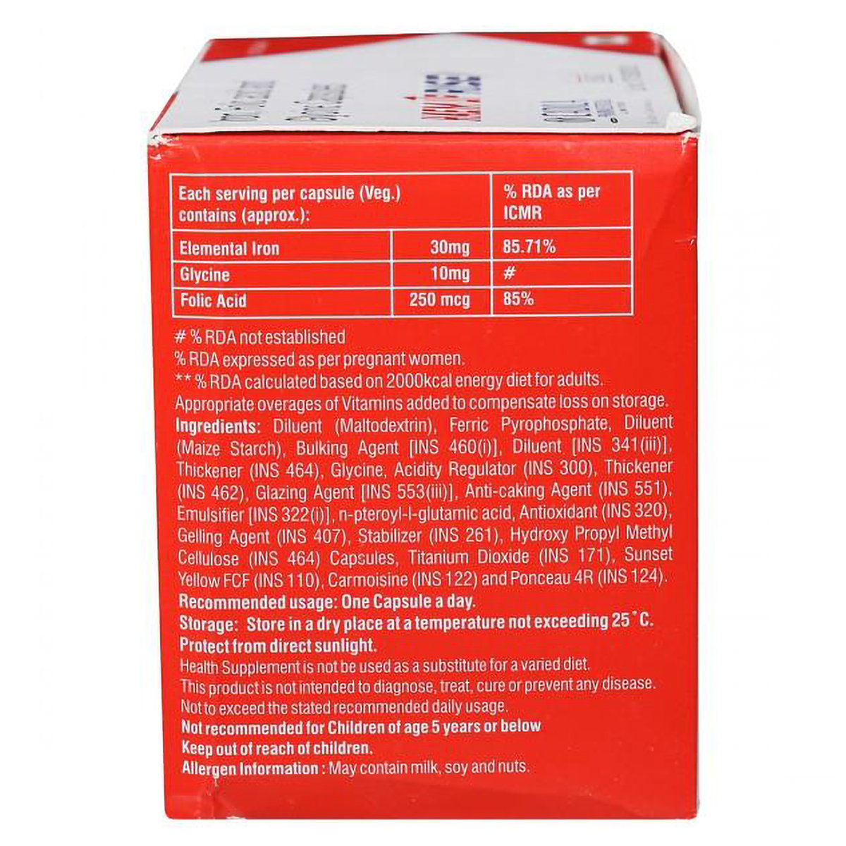 Haem Up Rise Capsule 15's, Pack of 15 CAPSULES Haem Up Rise Capsule 15's, Pack of 15 CAPSULES