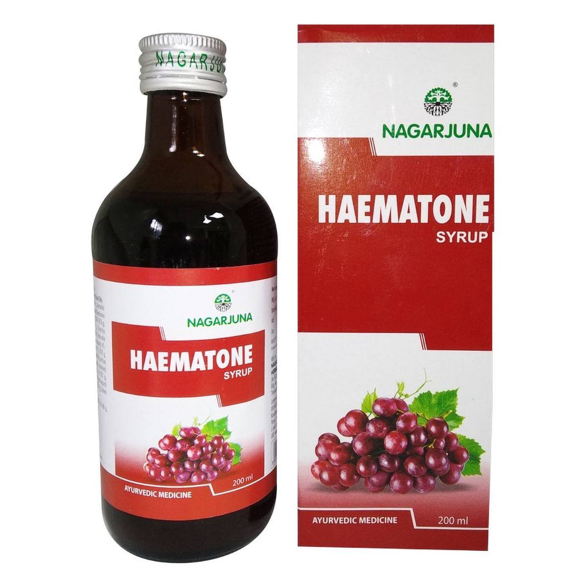 Nagarjuna Ayurveda Haematone Syrup, 200 ml | Uses, Benefits, Price ...