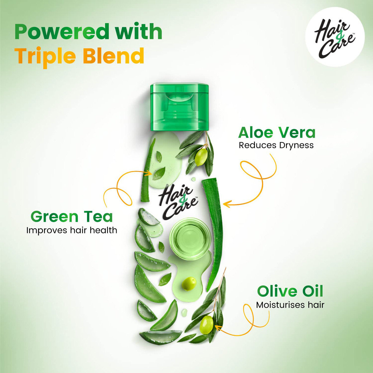 Hair & Care Hair Oil, 100 ml, Pack of 1 Hair & Care Hair Oil, 100 ml, Pack of 1