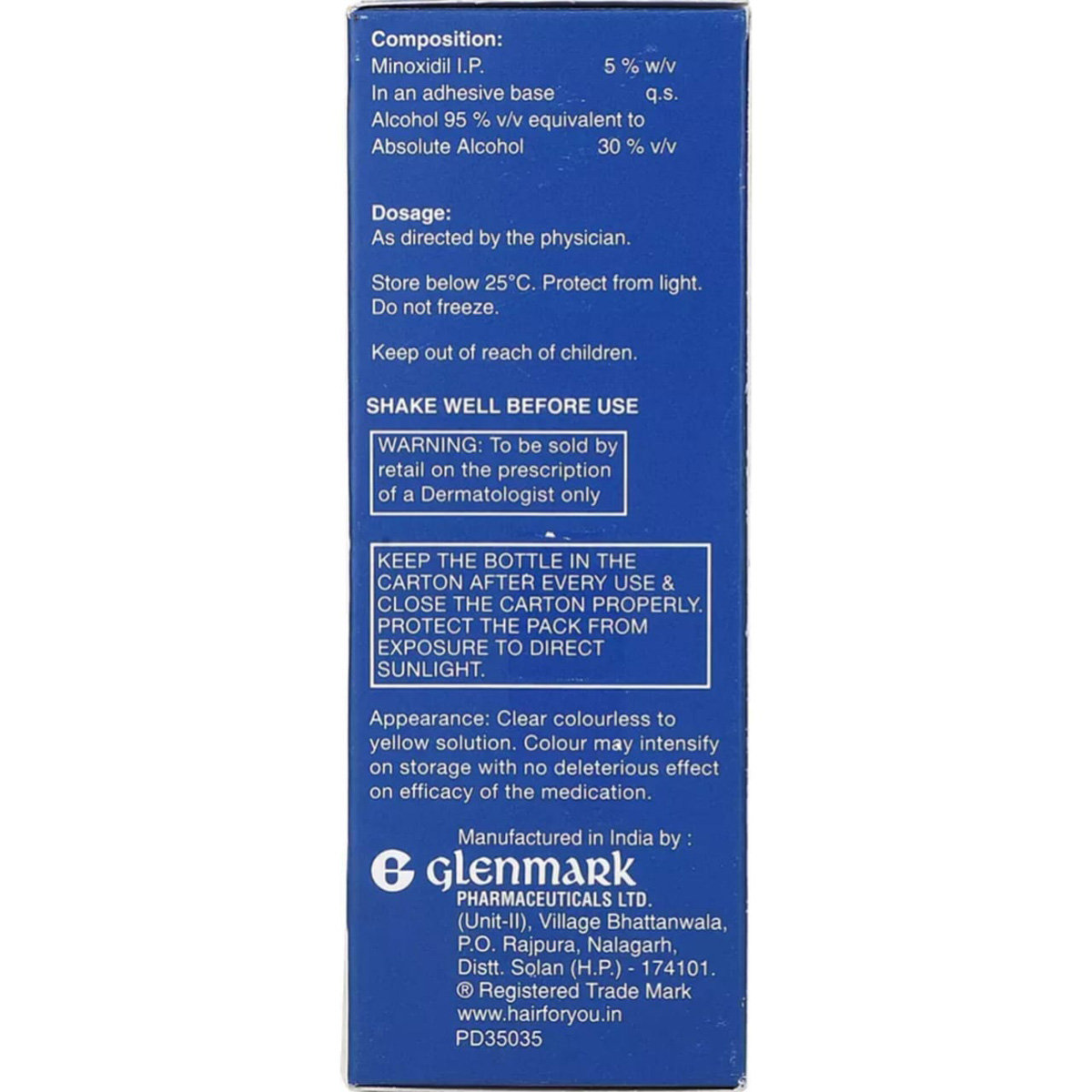 New Hair 4U 5% Solution 60 ml, Pack of 1 SOLUTION New Hair 4U 5% Solution 60 ml, Pack of 1 SOLUTION