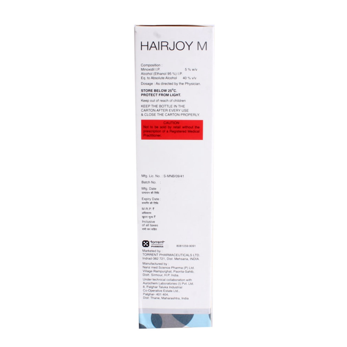 Hairjoy M 5% Topical Solution 60 ml, Pack of 1 SOLUTION Hairjoy M 5% Topical Solution 60 ml, Pack of 1 SOLUTION