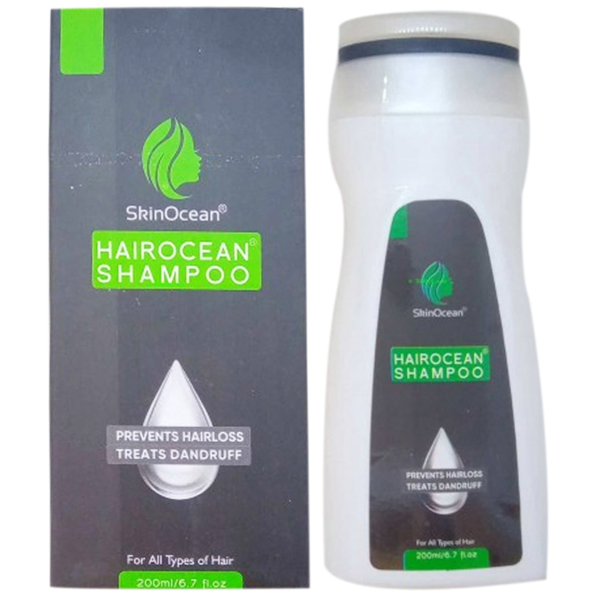 Hairocean Shampoo 200 ml, Pack of 1 Hairocean Shampoo 200 ml, Pack of 1