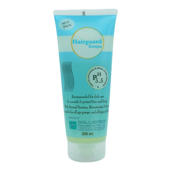 Hairguard New PH 5.5 Shampoo 200 ml, Pack of 1