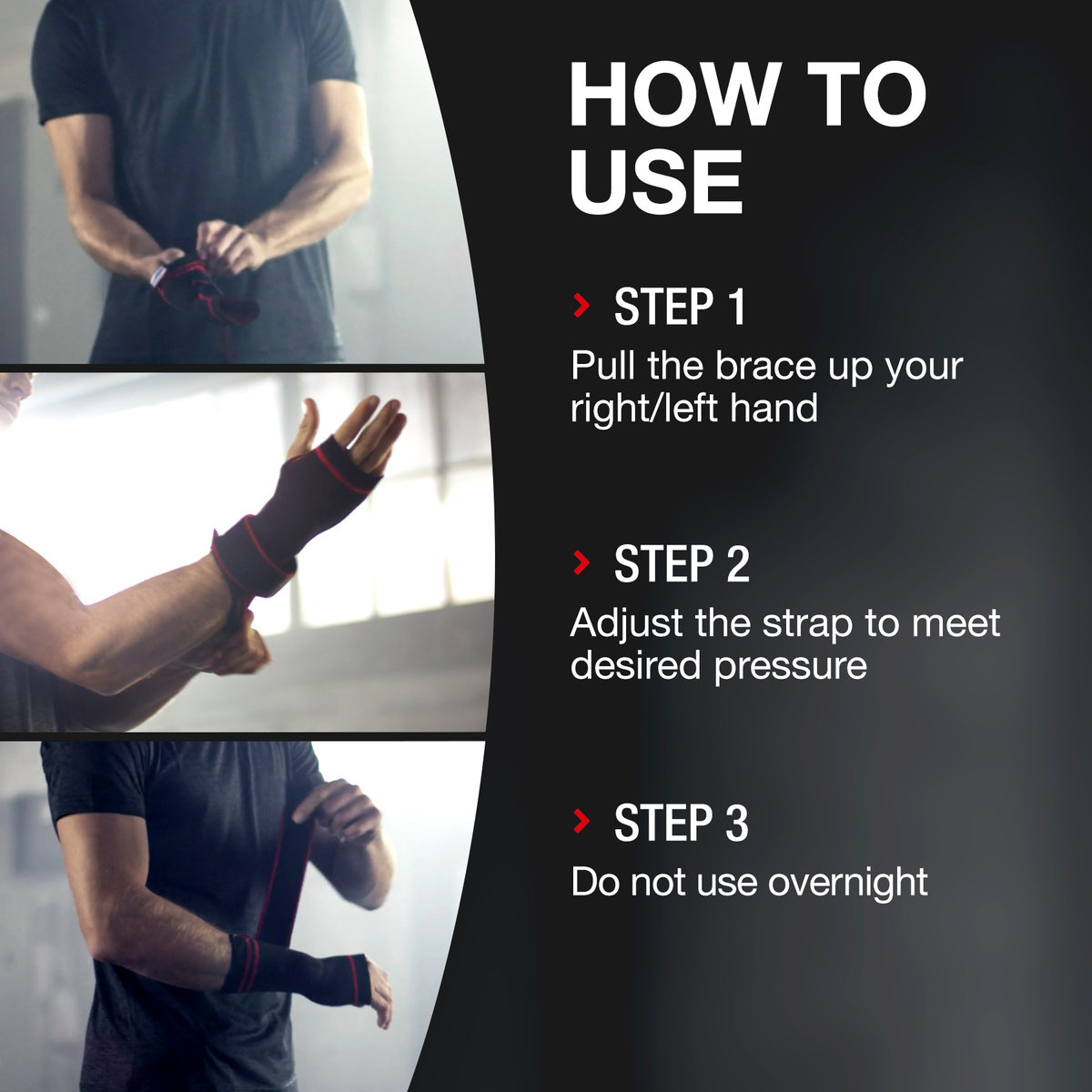 Hansaplast Sport Wrist Brace for Right/Left Wrists Medium, 1 Count, Pack of 1 Hansaplast Sport Wrist Brace for Right/Left Wrists Medium, 1 Count, Pack of 1